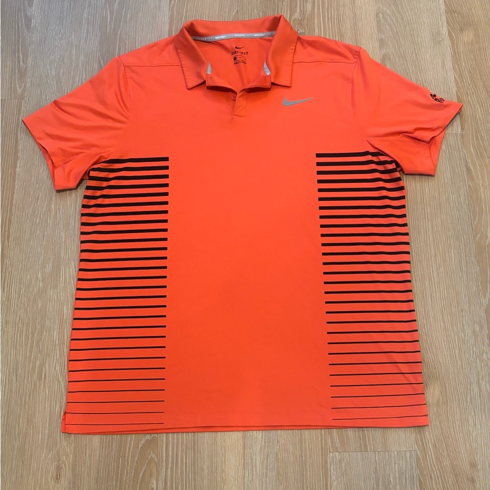 Men’s Nike Golf Polo Dri-Fit Disney Parks Mickey Mouse Performance Size XL